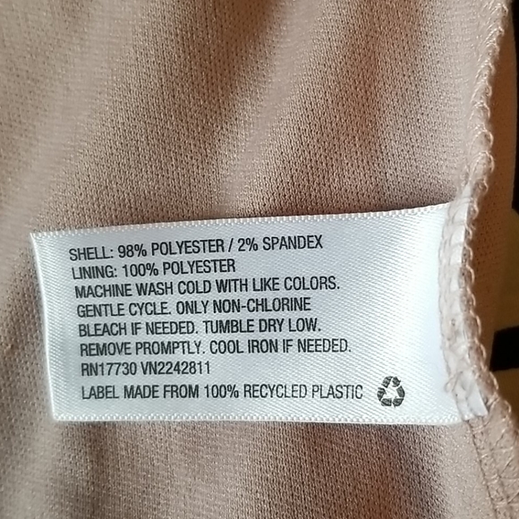 Xhileration 3/4 Sleeve Black Illusion Dress - Picture 5 of 5